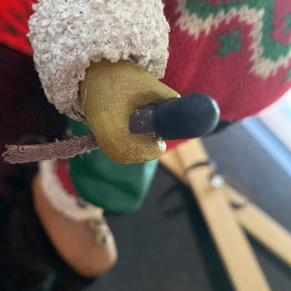 Vintage 1989 Possible Dreams Clothique Santa Skiing Figurine Nordic Sweater - Picture 15 of 15